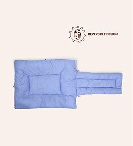 Image of by Urban Space 100% Cotton Baby Sleeping Bag,Reversible Bag, 3 in 1 Usage Baby Cotton Bed Cum Sleeping Bag, Carry Bag, Baby Wrapper Size - 68 x 50 x 15 cm, 0-12 Months