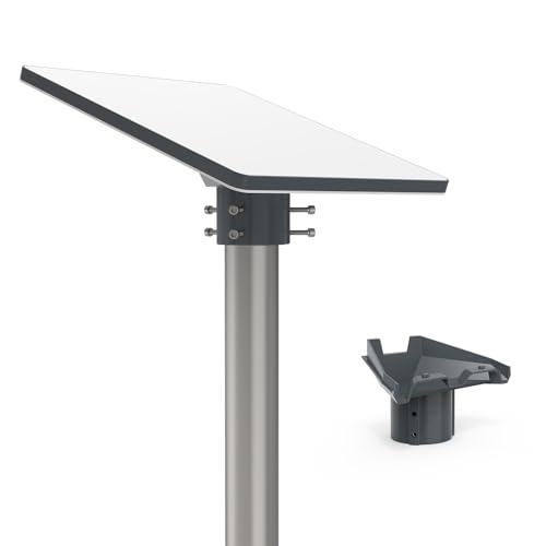 Starlink Mini Pipe Adapter,Starlink Mini Mount - Aluminum Alloy Pole Mount Adapter for Starlink Mini Dish,Compatible with Range 1-2.1 inch Pole/Pipe