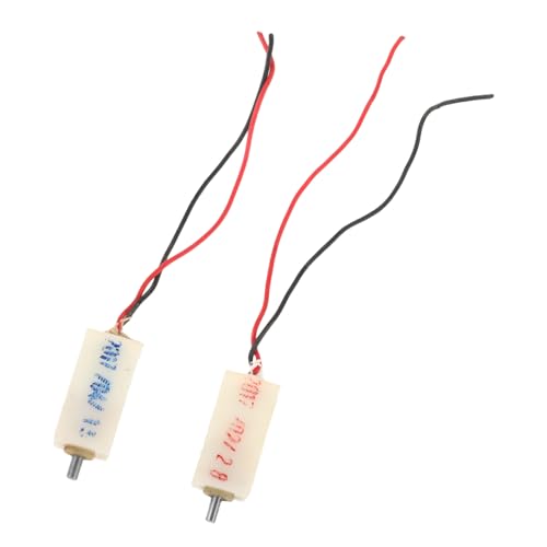 VILLCASE 2Piezas Uds De Motor De Reducción Rpm y Rpm Motores De Alta Potencia Para Proyectos Manualidades