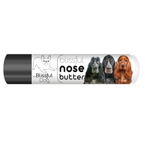 Image of The Blissful Dog English Cocker Spaniel Unscented Nose Butter - Dog Nose Butter, 0.15 Ounce