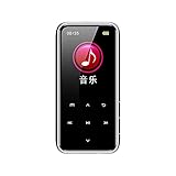 oled display mp3 player El uso de carcasa de aleación de zinc, espejo de vidrio de alta resistencia 3.5D, mini exquisito.