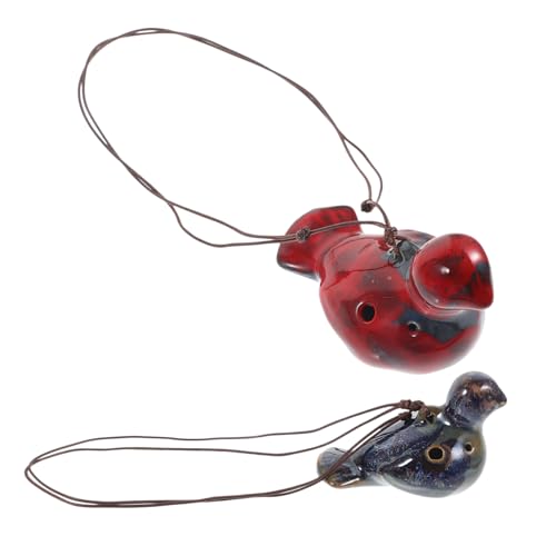 Toddmomy 6-hole for Boys and Girls Beginners Ceramic Music Instrument Small Portable Unique Combination