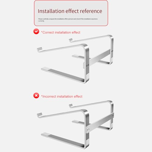 Support ergonomique ordinateur portable alliage aluminium chic