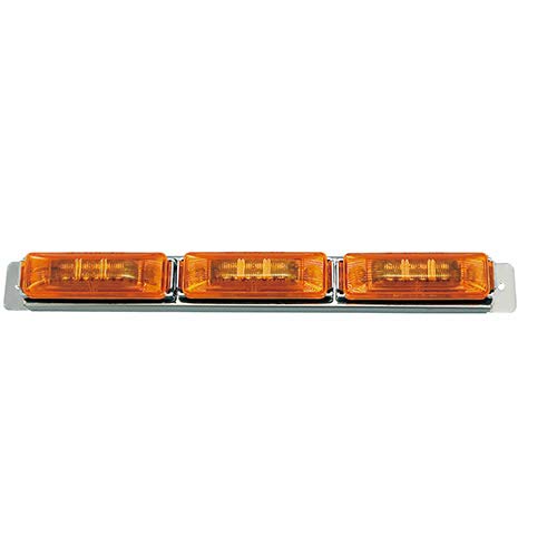 Amazon | pa-man 車高灯 12LED×3連 DC24V 防水 オレンジレンズ BH-3L