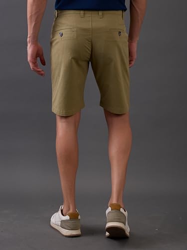 Image of Giordano Men's Slim Fit Cotton Casual Shorts
