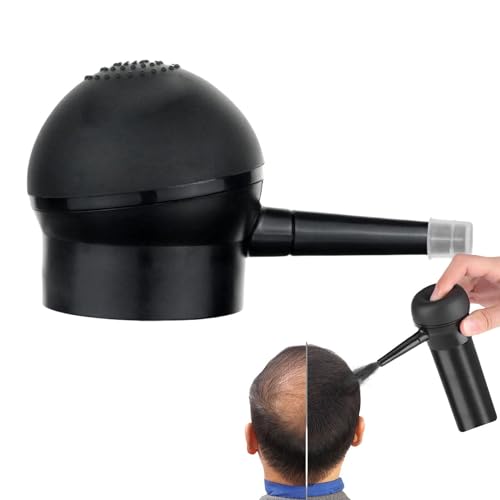 Aplicador de fibra capilar – Herramienta de fibra capilar | Herramienta de cobertura del cuero cabelludo – Aplicador compacto para relleno de línea capilar natural y corrector de adelgazamiento