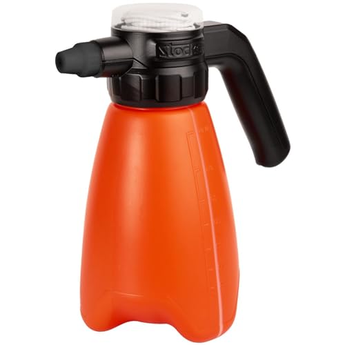 [Prestazioni] Pressione di utilizzo costante a 2 bar, adatta per applicazioni precise. Capacità del serbatoio di 2 litri, ideale per piccole operazioni di irrigazione o fertilizzazione. Funzionamento affidabile e costante.