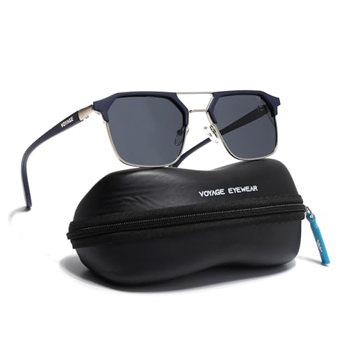 Image of Voyage Square Polarized Sunglasses for Men & Women