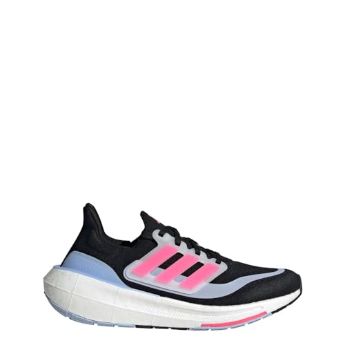 Image of adidas Womens Ultraboost Ultra Boost Light Running Sneakers Shoes - Black