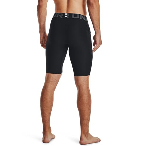 Image of Under Armour Men's Polyester Blend HeatGear Armour Long Shorts
