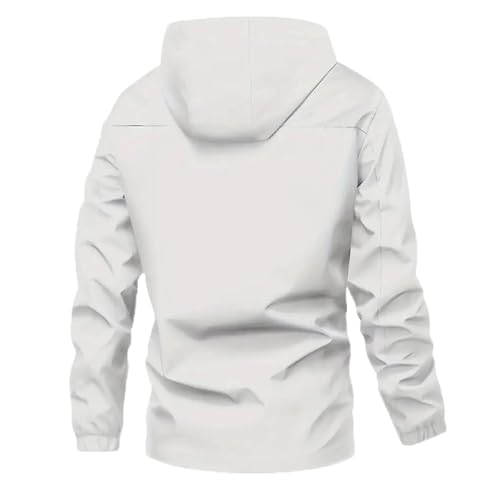 Chaqueta hombre primavera ligero con capucha estilo casual bomber 3