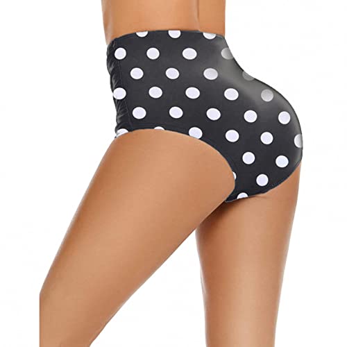 Pantalones cortos de natación para mujer, pantalones cortos para mujer, traje de natación de una pieza con pantalones cortos, estilo casual, talla 18, bikini, ciclismo, Negro, XXL