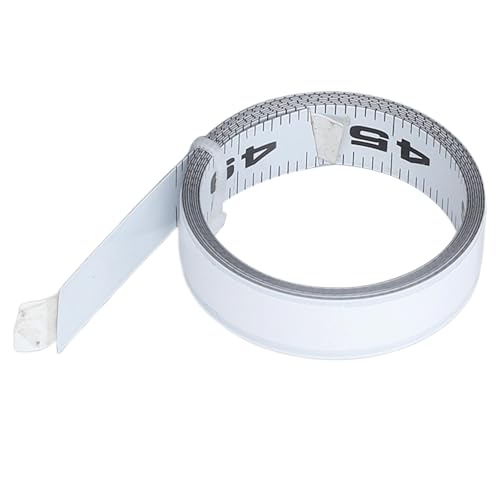 Cinta métrica adhesiva 4FT con respaldo para mediciones miniatura 4