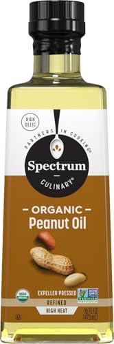 Spectrum Naturals Organic Refined Peanut Oil bottle