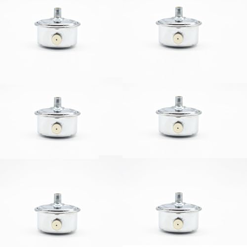 Gisafai 6 Pack Steam Radiator Air Valve #6 Angle Mount 1/8