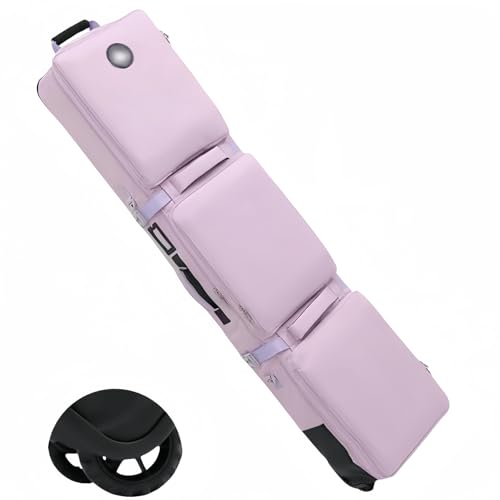 スノーボード ケース キャスター付き 4WAY(リュック可能)スノボ ケース オールインワン 乾湿分離スノボ ケース 適合長さ138cm-173cmスノーボード 大容量収納 前面3ポケット 【スノーボード ウェア、板、ブーツ、ヘルメット、スノーカード、アク