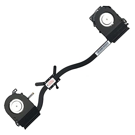 (Version 1) Fläktkylare med kylfläns kompatibel med Lenovo Yoga 900-13ISK 80MK002GGE, 900-13ISK 80MK0040GE, 900-13ISK 80MK002FGE
