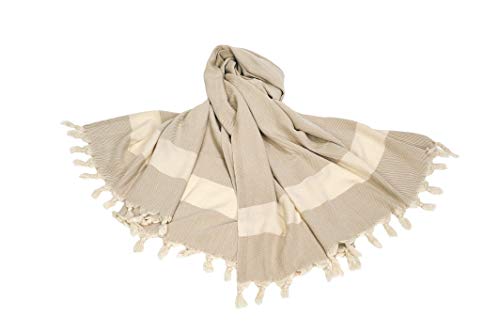 SULTANA Istanbul - 100% Cotton Luxury Turkish Towel Peshtemal (39x70) + Evil Eye