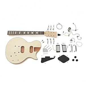 Craft your own intermediate-level electric guitar and make it uniquely yours. Crafted using carefully chosen premium tonewoods. Simple assembly with solderless electronics connected via a convenient clip system. Complete instructions and instructiona...