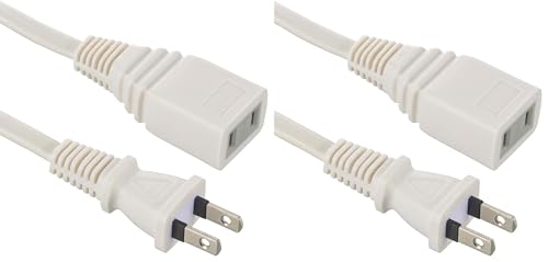 �I�[���d�@ �����R�[�h �����p �d���^�b�v 1�� 1m �X�g���[�g�v���O �z���C�g HS-T11EDLP22 00-1555 OHM (× 2)