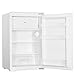 HYE Under Counter Fridge - Integrated Fridge, 118L Built In Design, Auto Defrost Freezer Zone, Quiet 39 dB Operation, 54cm Width, White, Perfect For Smaller Homes & Couples - RF01BIUC118W01