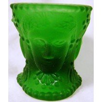 Salt Cellar - 3 Face - American Made (Hunter Green Satin)