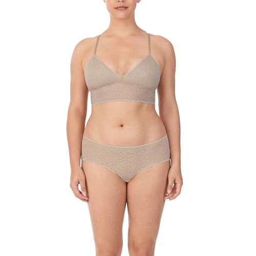 Image of DKNY Modern Lace Unlined Demi Bra