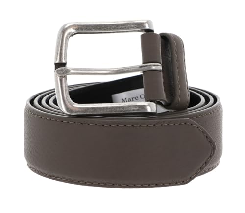 Ceinture Florian Belt Marc O'Polo en cuir de buffle véritable W105 gris