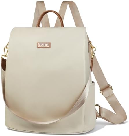 Fmeida Anti Theft Backpack for Women Small Travel Rucksack Water ...