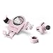 Kawaii Hello Kitty Pink Air Vent Car Mount, Hands Free Cell Phone Holder for Car, Clamp Cradle, Compatible with All iPhone Android Smartphone