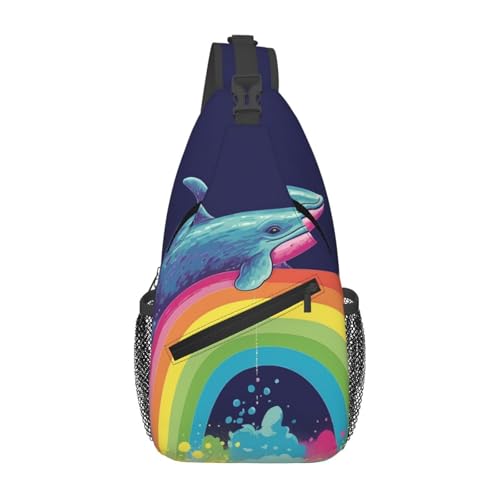 Mochila Pequeña Tipo Sling para Senderismo Negra miniatura 2
