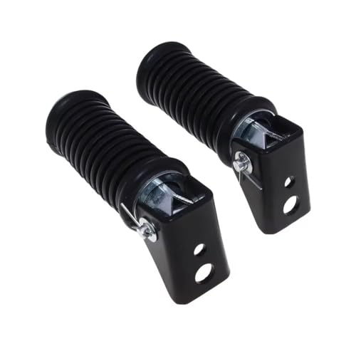 Repose-Pieds Arrière Moto pour GS125 GN125 Pédales Passager Marque-pied Motocross 1 Paire