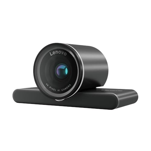 Lenovo QHD Webcam, AI Noise Cancellation and Enhanced Image Quality, 2K Resolution, 2X Digital Zoom, Physical Privacy Shutter, Directional Microphone, Teams Certified, Black - image 8