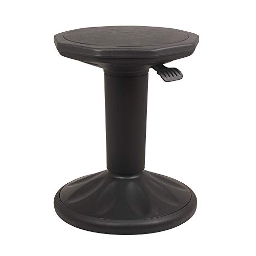 Image of GIA Adjustable Height Wobble Chair - Active Motion Leaning Stool - Sitting Balance Chair for Office Stand Up Desk - Wobble in Your Own Way