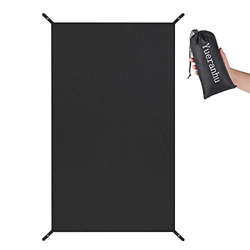 Yueranhu グランドシート テント シート 防水 コンパクト 10サイズ選択可能 アウトドア キャンプ 登山 ピクニック マット レジャーシート 収納袋付き