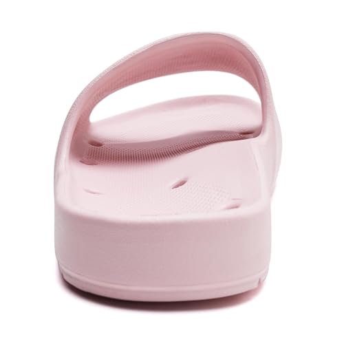 Image of Unisex Arch Support Shower Shoes with Drain Holes Slides