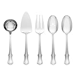 Oneida 897922 James Street Mirror 5 Piece Hostess Set