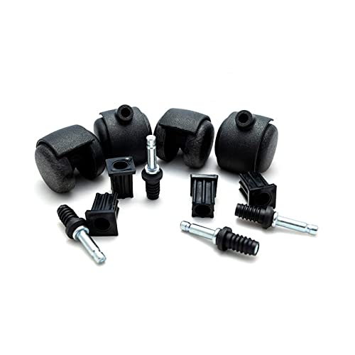 RSL pets - Jaulas Kit 4 Ruedas con Eje para Jaula