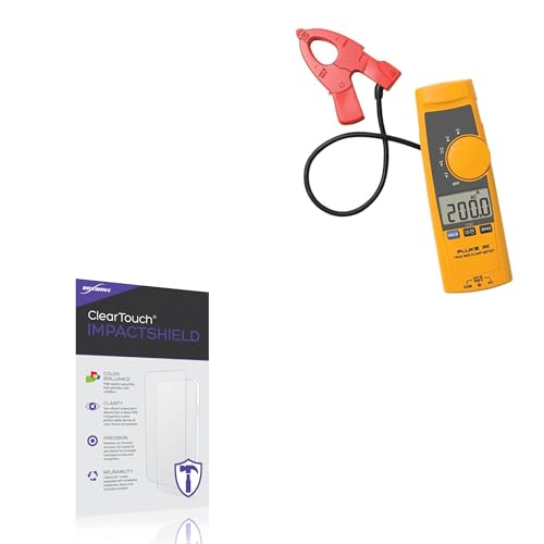 BoxWave Screen Protector Compatible with Fluke 365 - ClearTouch ImpactShield (2-Pack), Impenetrable Screen Protector Flexible Film