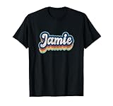Jamie First Name Boy Vintage Style 70s 80s Personalized T-Shirt