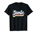 Jamie First Name Boy Vintage Style 70s 80s Personalized T-Shirt