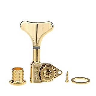 WNWN Or 2R2L 20: 1 Ratio Bass Tuners Machine Têtes De Réglage Touches Touches De Piquets pour Ibanez Style Electric Bass… - Les Beatles, Paul McCartney, John Lennon, RIngo Starr, George Harrison WNWN Or 2R2L 20: 1 Ratio Bass Tuners Machine Têtes De Réglage Touches Touches De Piquets pour Ibanez Style Electric Bass… – Image 5