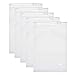 uxcell Poly Bag 6-inch x 4-inch 3 Mil Clear Plastic Resealable Seal Per 50pcs