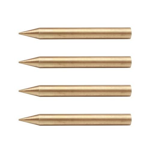 Image of Brass Kilak (6 Inch) | Conical Rod | 1 Unit Weight-230 Gram Approx | Pack of 4 | Vastu Nail for Vastu Dosh Correction | Vastu Remedy | Vastu Kilak Remedy |
