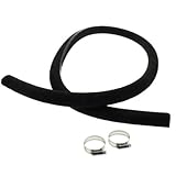 STEAM HOSE (6FT) AND CLAMPS