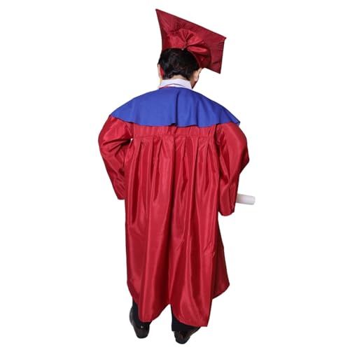 Image of Kaku Fancy Dresses Graduation Gown With Hat & Stole /Scarf | Degree Costume For Convocation Dress For Boys & Girls
