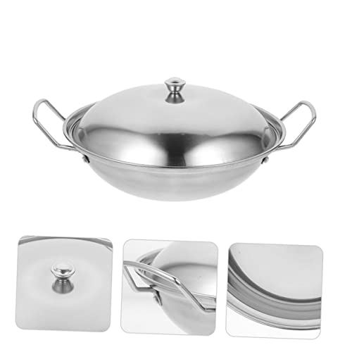 Set de cacerola con tapa wok y sartén para cocinar miniatura 7
