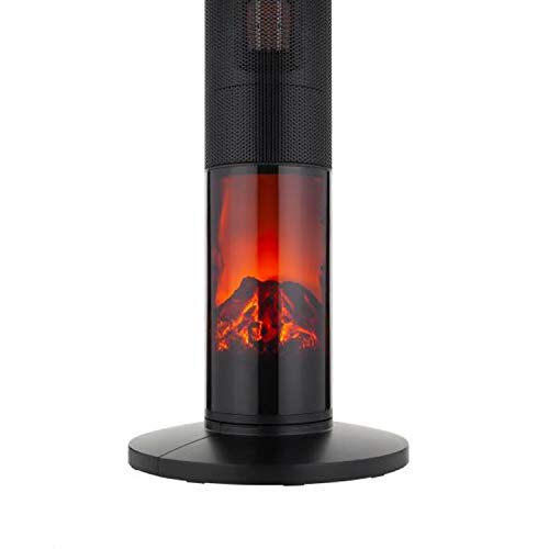 Teesa TSA8051 Keramische ventilatorkachel met openhaard-imitatie - Afbeelding 4