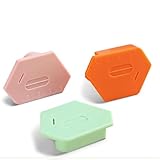 3PCS Magnetic Seam Guide for Sewing Machine, Multifunctional Polygonal Hemmer Guide with Scale, Magnet Hem Guide for Magnet Making Machines