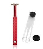 Afilador de 6 ranuras – Afilador de ranuras de palos de golf y herramienta limpiadora, re-ranurado y limpieza para planchas, cuñas, arena, log, huecos y palos de utilidad